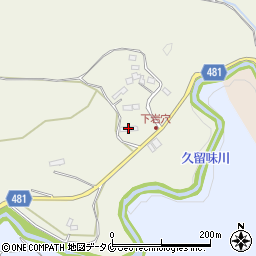 鹿児島県霧島市横川町下ノ2814周辺の地図
