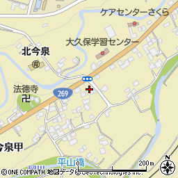 宮崎県宮崎市清武町今泉甲2461周辺の地図