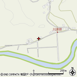 鹿児島県霧島市牧園町宿窪田1152周辺の地図