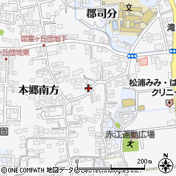 宮崎県宮崎市本郷南方2696周辺の地図