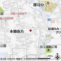 宮崎県宮崎市本郷南方2694周辺の地図
