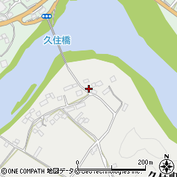 鹿児島県薩摩川内市久住町694-1周辺の地図