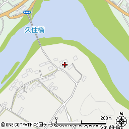 鹿児島県薩摩川内市久住町693周辺の地図