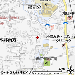 宮崎県宮崎市本郷南方2668周辺の地図