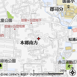 宮崎県宮崎市本郷南方2702周辺の地図