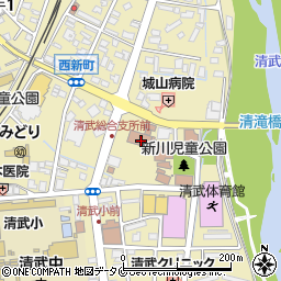 宮崎市役所清武総合支所　地域市民福祉課・福祉係周辺の地図