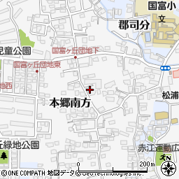 宮崎県宮崎市本郷南方2703周辺の地図