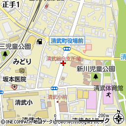 清武総合支所前周辺の地図