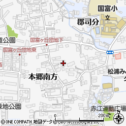 宮崎県宮崎市本郷南方2704周辺の地図