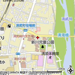 宮崎銀行清武支店周辺の地図