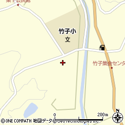 鹿児島県霧島市溝辺町竹子857周辺の地図