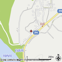 鹿児島県薩摩川内市白浜町254周辺の地図