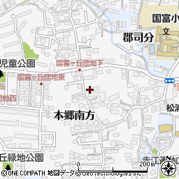 宮崎県宮崎市本郷南方2707周辺の地図