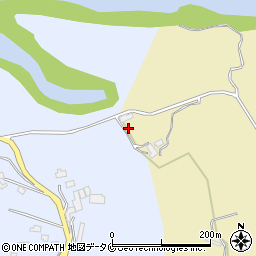 鹿児島県薩摩川内市中村町9082-6周辺の地図