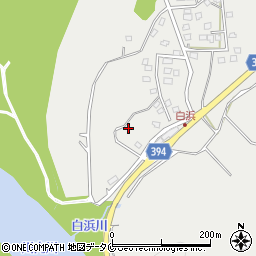 鹿児島県薩摩川内市白浜町242-4周辺の地図