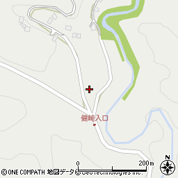 鹿児島県霧島市牧園町上中津川995周辺の地図