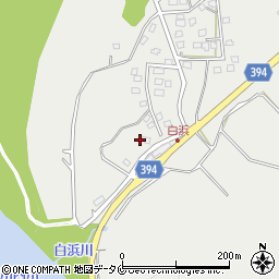 鹿児島県薩摩川内市白浜町259周辺の地図