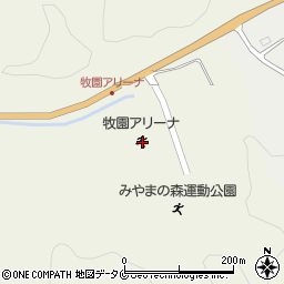 鹿児島県霧島市牧園町宿窪田3017周辺の地図