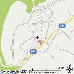 鹿児島県薩摩川内市白浜町334周辺の地図