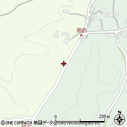 鹿児島県霧島市牧園町持松2173周辺の地図