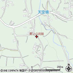 野上公民館周辺の地図