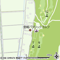 宮崎県宮崎市田吉4979-21周辺の地図