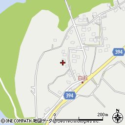鹿児島県薩摩川内市白浜町342周辺の地図
