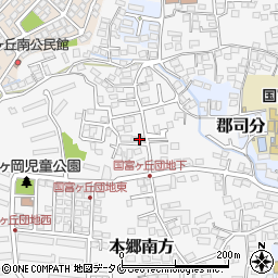 宮崎県宮崎市本郷南方4396周辺の地図