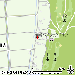 宮崎県宮崎市田吉4979-79周辺の地図