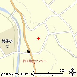 鹿児島県霧島市溝辺町竹子627周辺の地図