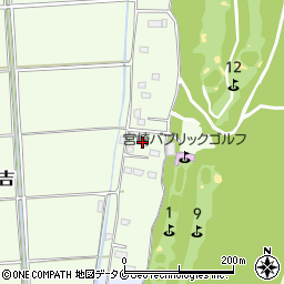 宮崎県宮崎市田吉4979-3周辺の地図