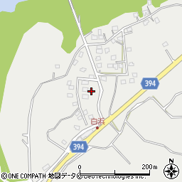 鹿児島県薩摩川内市白浜町352-1周辺の地図