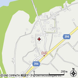 鹿児島県薩摩川内市白浜町351周辺の地図