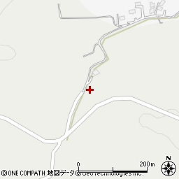 鹿児島県霧島市牧園町上中津川1575周辺の地図