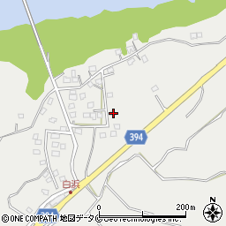 鹿児島県薩摩川内市白浜町381周辺の地図