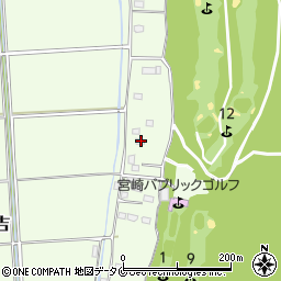 宮崎県宮崎市田吉4979-4周辺の地図