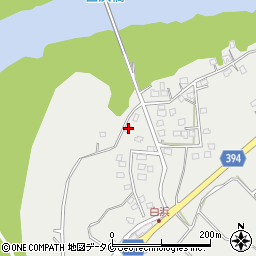 鹿児島県薩摩川内市白浜町347周辺の地図