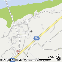 鹿児島県薩摩川内市白浜町382周辺の地図