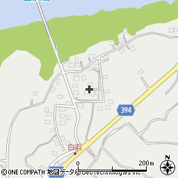 鹿児島県薩摩川内市白浜町394周辺の地図