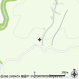 鹿児島県霧島市牧園町持松1967周辺の地図