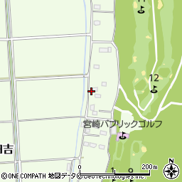 宮崎県宮崎市田吉4979-42周辺の地図
