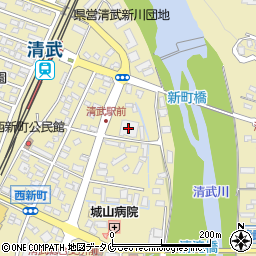 マツモトキヨシ清武駅前店周辺の地図