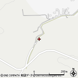 鹿児島県霧島市牧園町上中津川1574周辺の地図