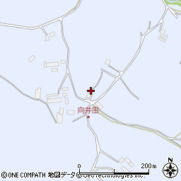 鹿児島県霧島市溝辺町三縄377周辺の地図