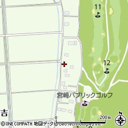 宮崎県宮崎市田吉4979-45周辺の地図