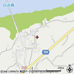 鹿児島県薩摩川内市白浜町385周辺の地図