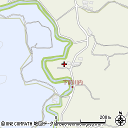 鹿児島県霧島市横川町下ノ2498周辺の地図