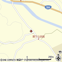 鹿児島県霧島市溝辺町竹子1003周辺の地図