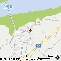 鹿児島県薩摩川内市白浜町387周辺の地図