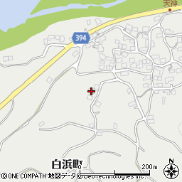 鹿児島県薩摩川内市白浜町1076-2周辺の地図